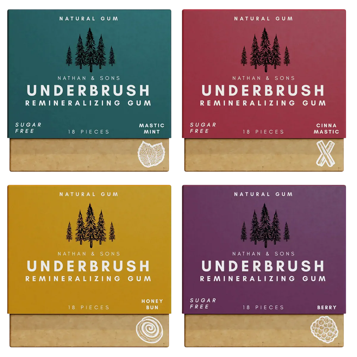 Remineralizing Gum - Variety Pack